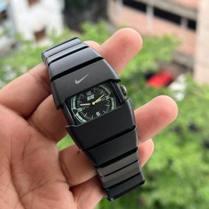 RC Nikee Watch- Black Color